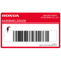 HONDA Top shelter CBR stripe, left side 64858-MEL-D00ZB