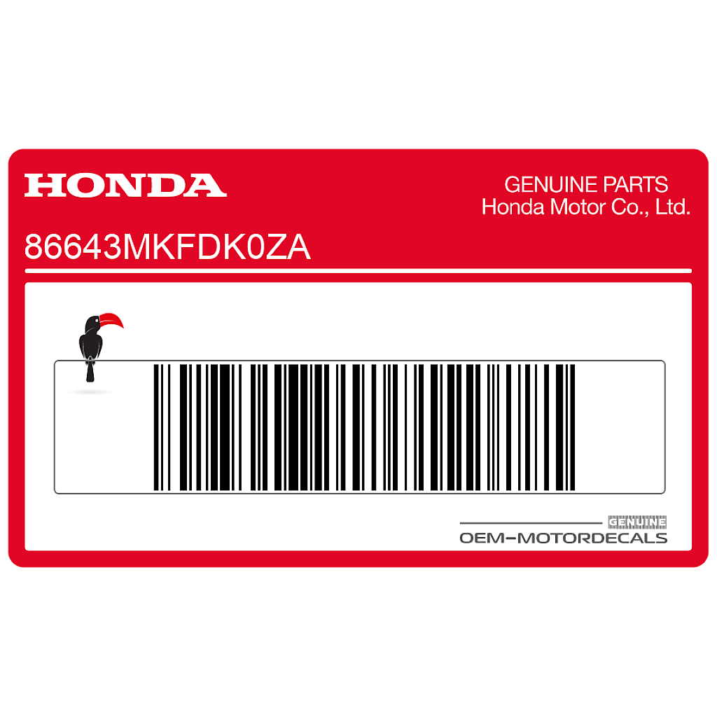 Honda-86643MKFDK0ZA