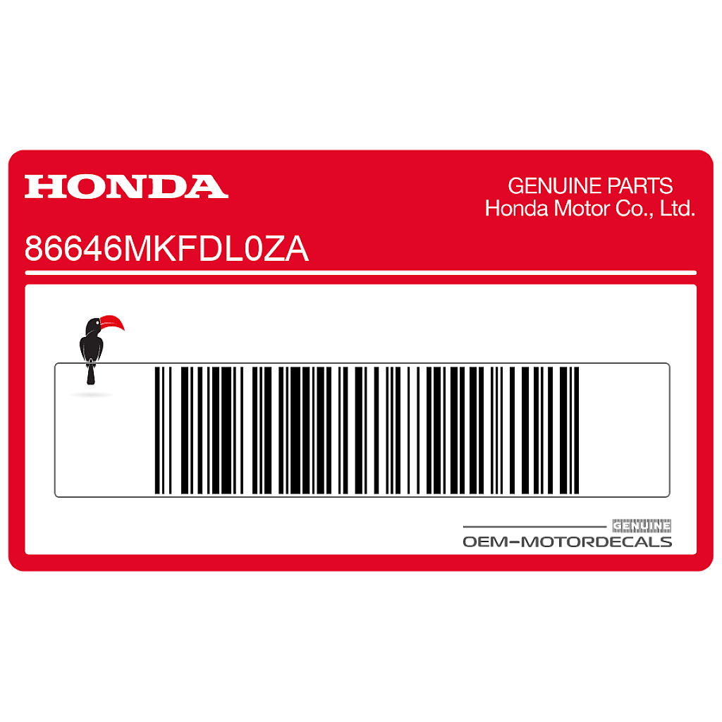 Honda-86646MKFDL0ZA