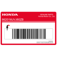 HONDA Emblema Wing Serbatoio, Lato Destro 86201-MJV-J60ZB