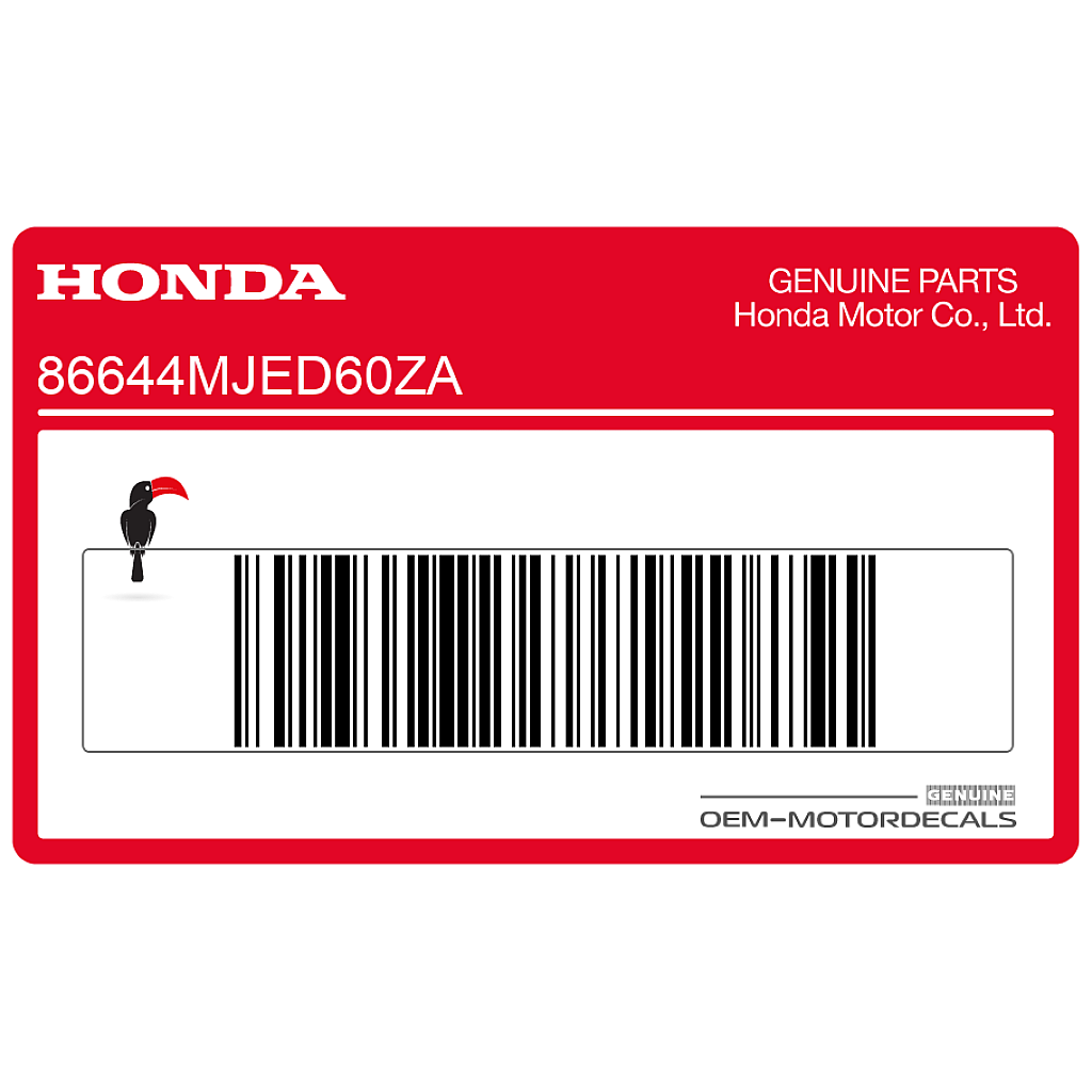 Honda-86644MJED60ZA