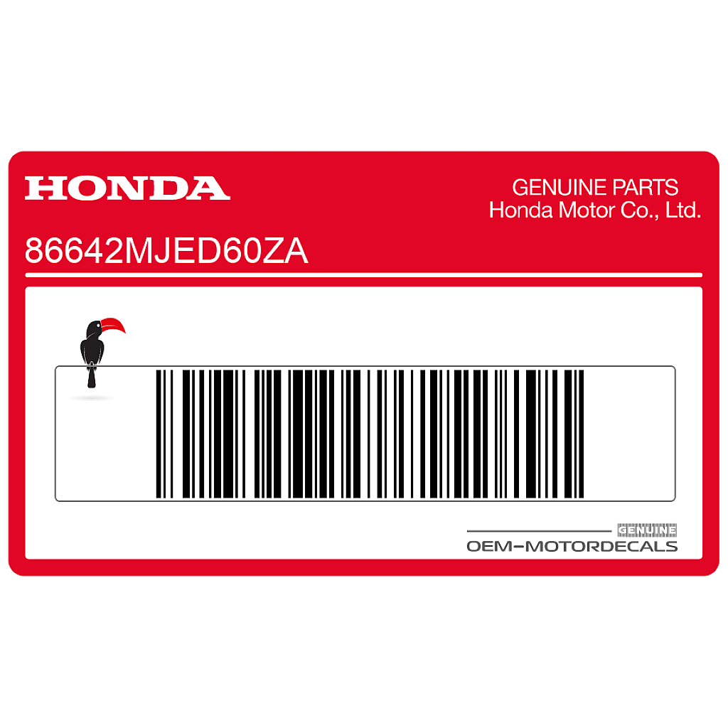 Honda-86642MJED60ZA