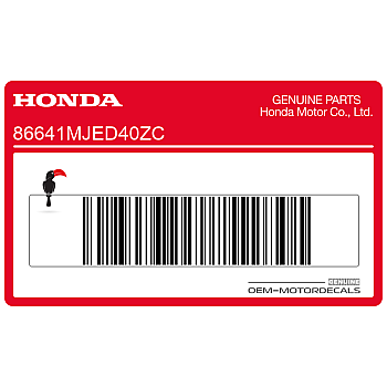 Naklejka na osłonę boczną, prawa strona