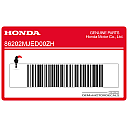 Pegatina Honda Wing para depósito de combustible, lado izquierdo