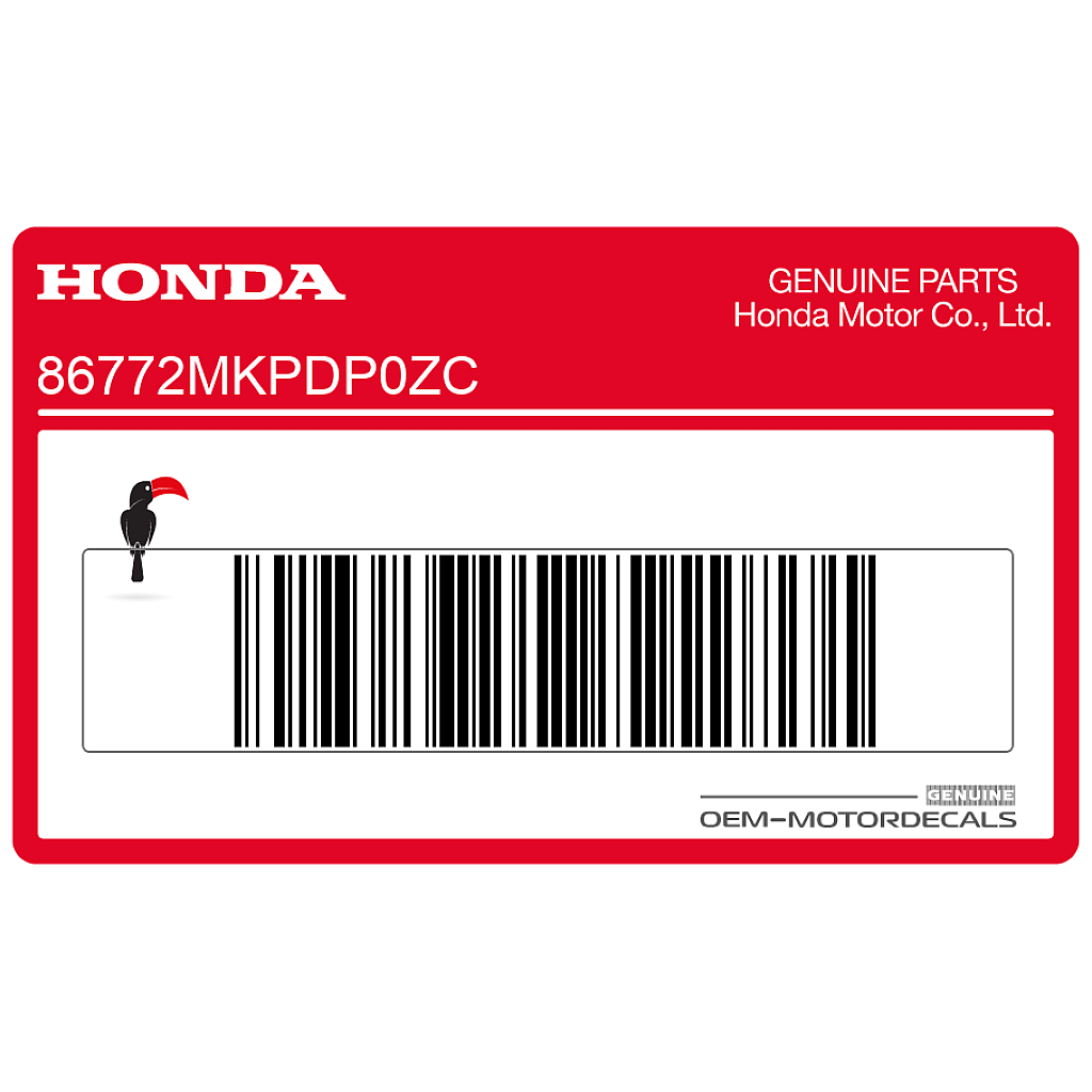 Honda-86772MKPDP0ZC