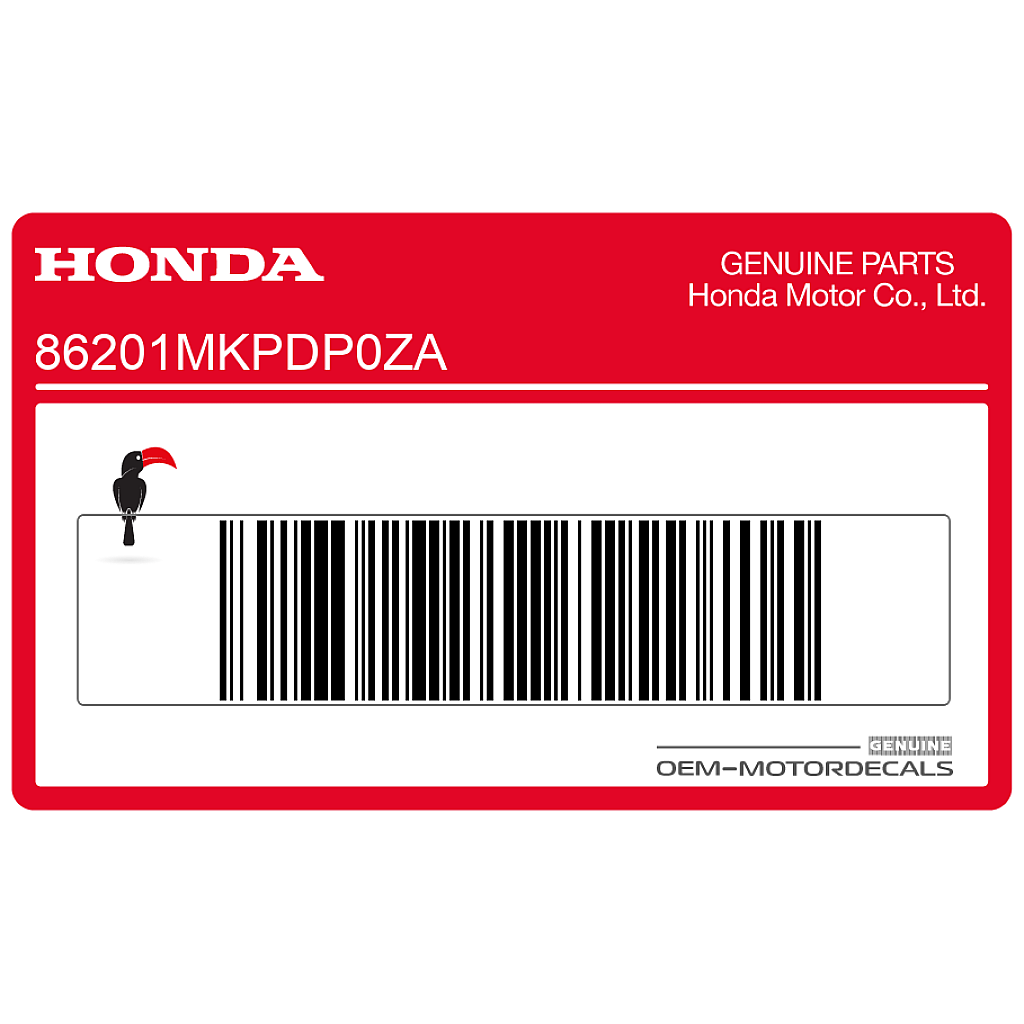 Honda-86201MKPDP0ZA