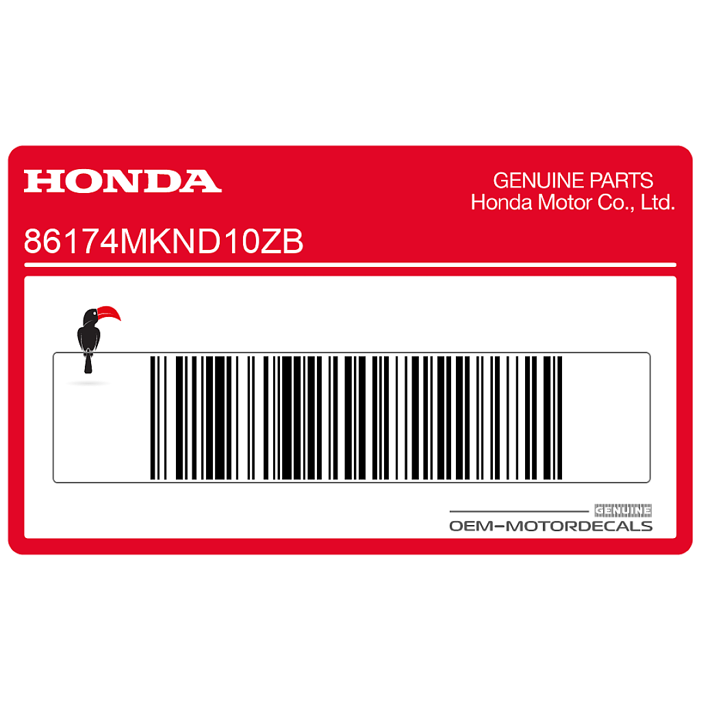 Honda-86174MKND10ZB