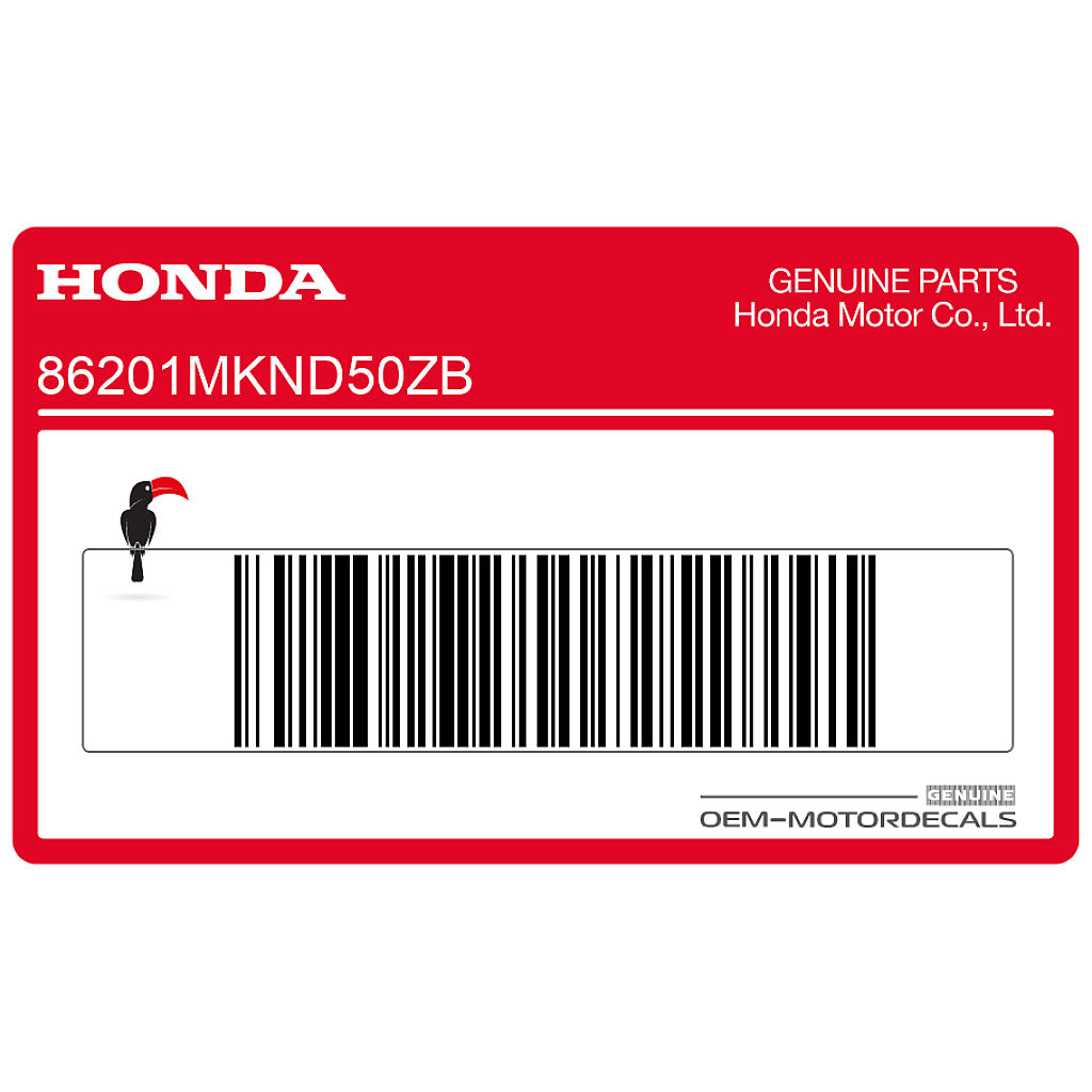 Honda-86201MKND50ZB