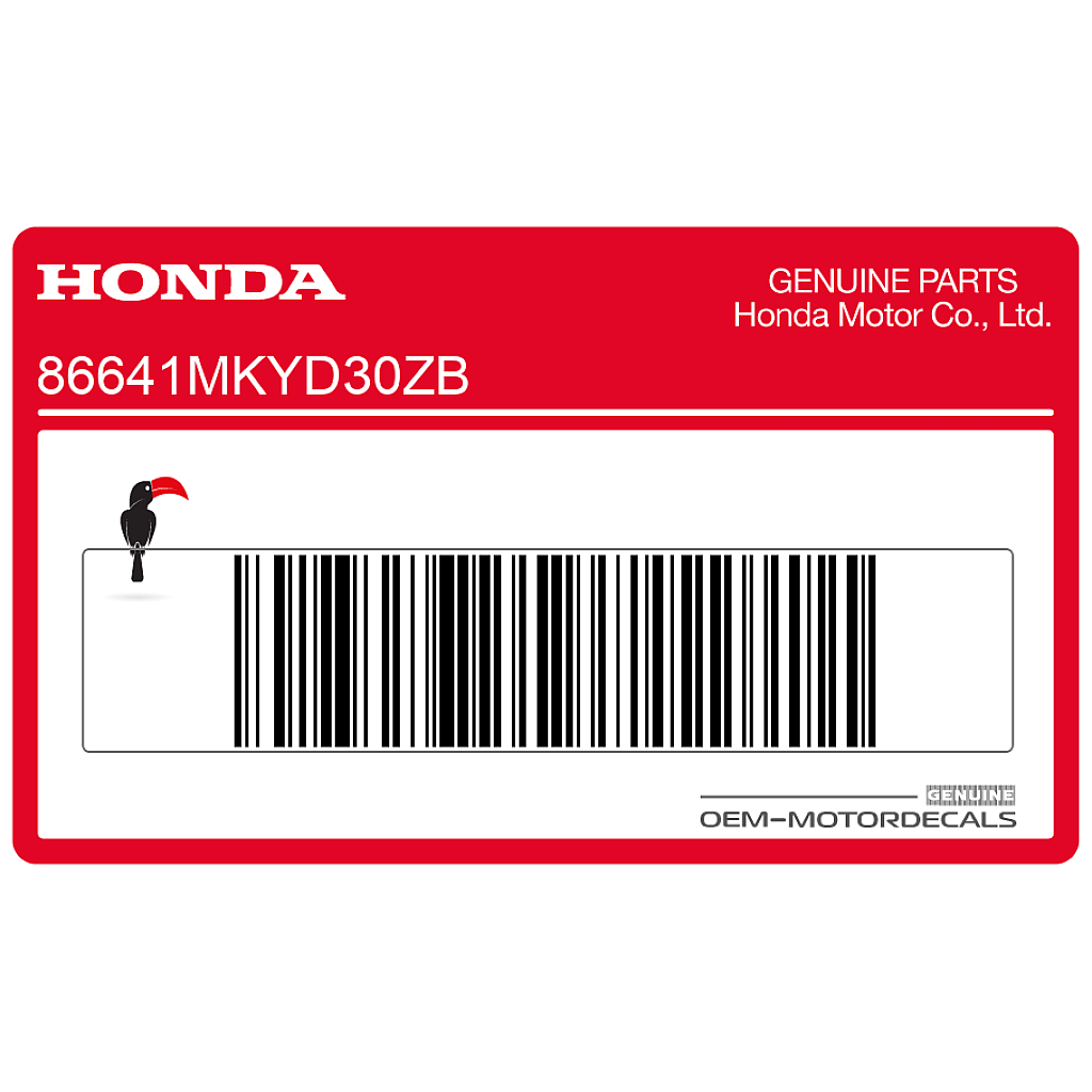 Honda-86641MKYD30ZB