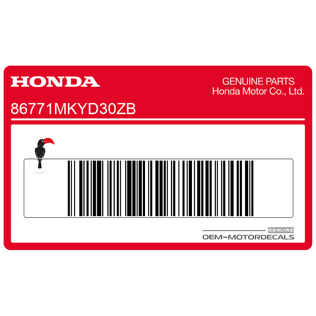 Honda-86771MKYD30ZB