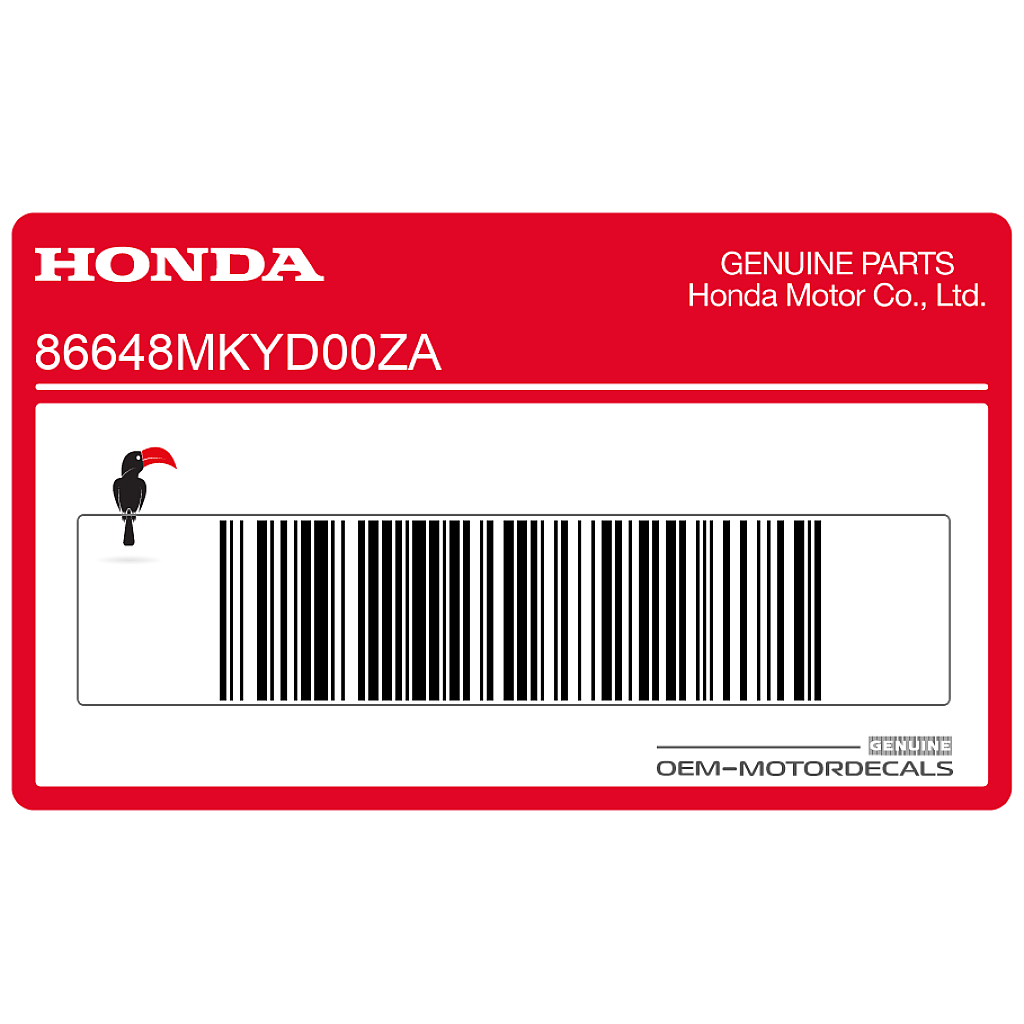 Honda-86648MKYD00ZA