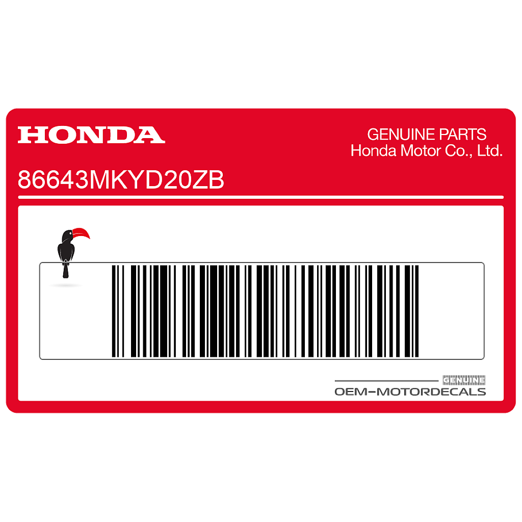 Honda-86643MKYD20ZB