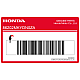 Honda CBR650R Pegatina de depósito de combustible lado izquierdo OEM 86202MKYDN0ZA