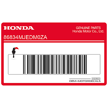 Framecover sticker, linkerkant