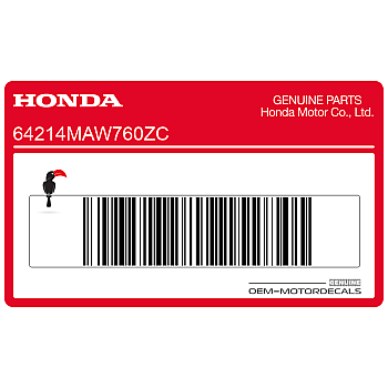 Adesivo carena anteriore superiore