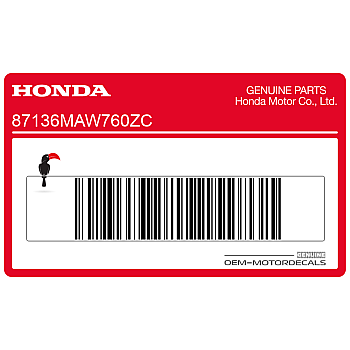 Adesivo pannello laterale, lato destro