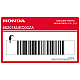 Honda-86201MJED00ZA Honda-86201MJED00ZA