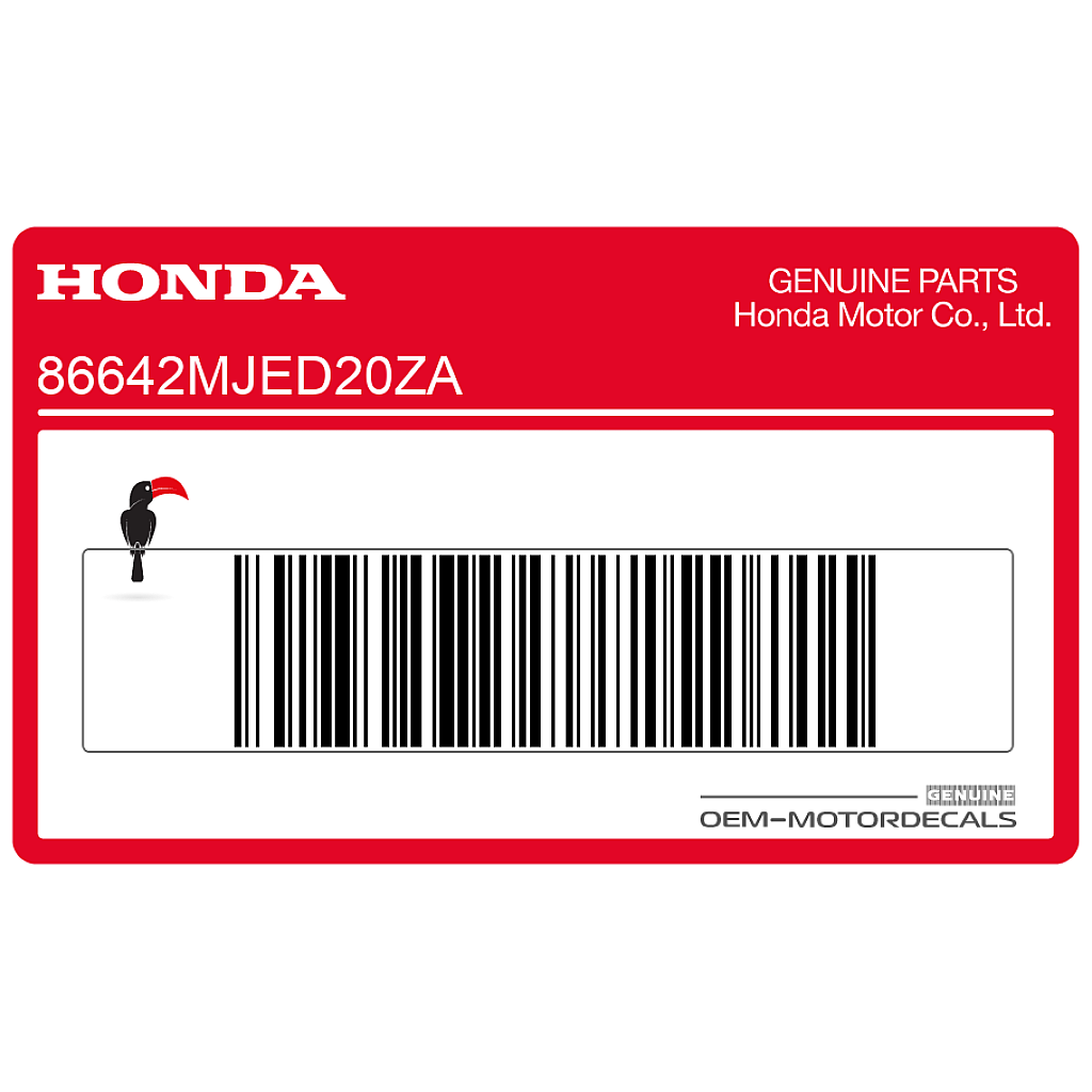 Honda-86642MJED20ZA