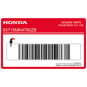 Seitenverkleidung Aufkleber, Linke Seite