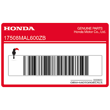 Autocollant de réservoir, côté droit