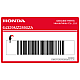 Autocollant Honda CBR1000F carénage côté droit côté droit OEM 64329MZ2890ZA