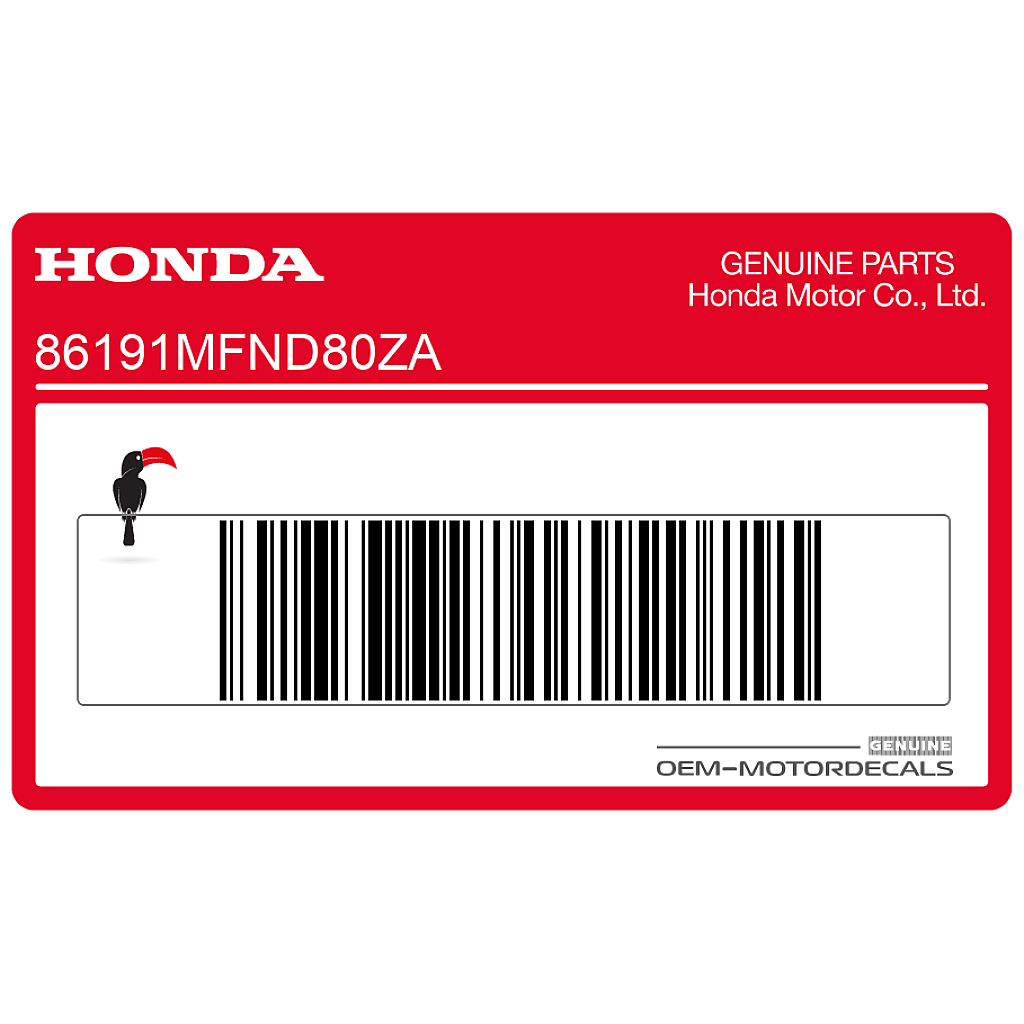 Honda-86191MFND80ZA