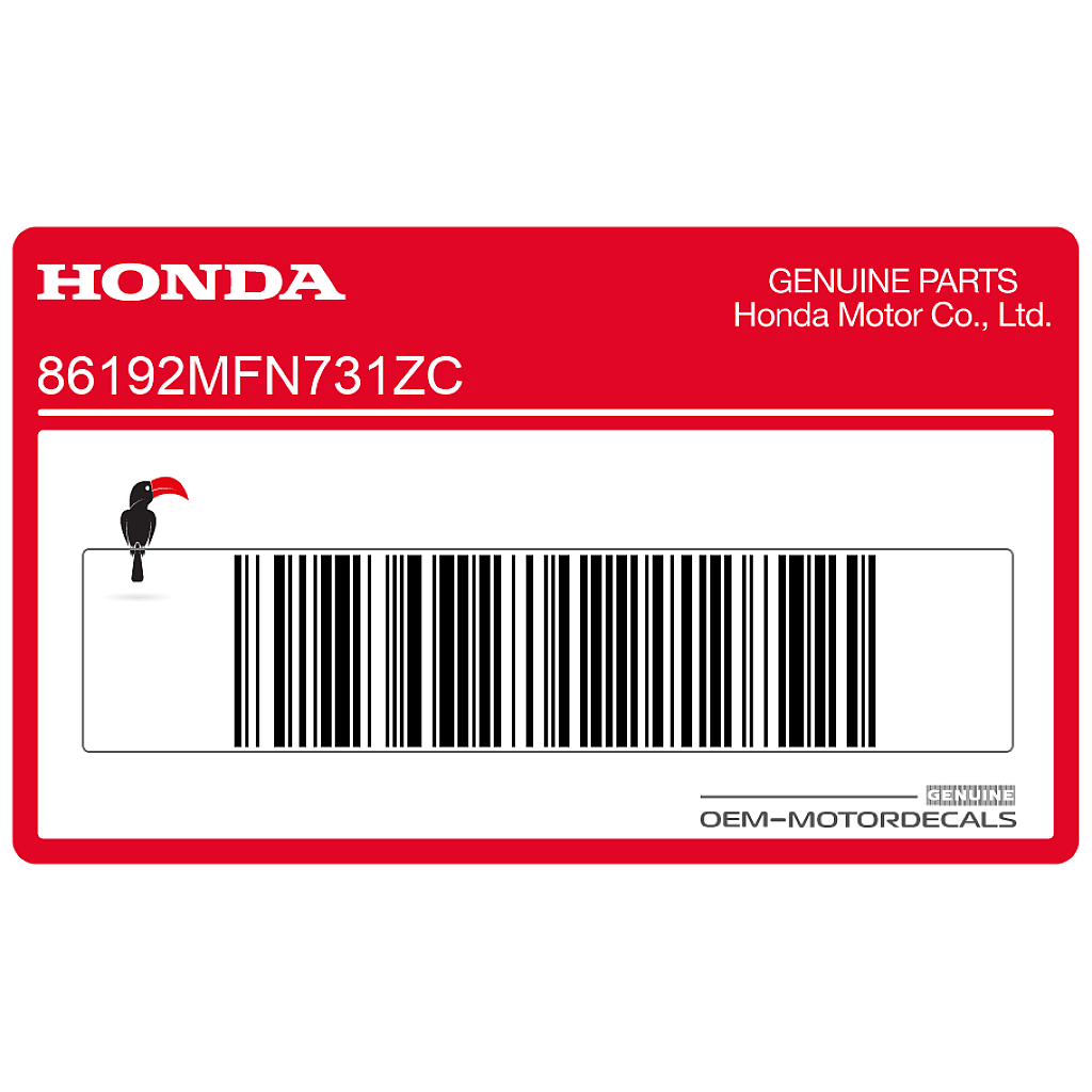 Honda-86192MFN731ZC