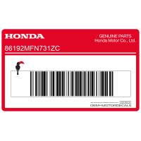 HONDA Radiator shroud stripe, left side 86192-MFN-731ZC