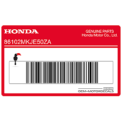 Pegatina guardabarros trasero