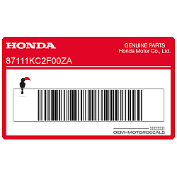 Tank decal, right side