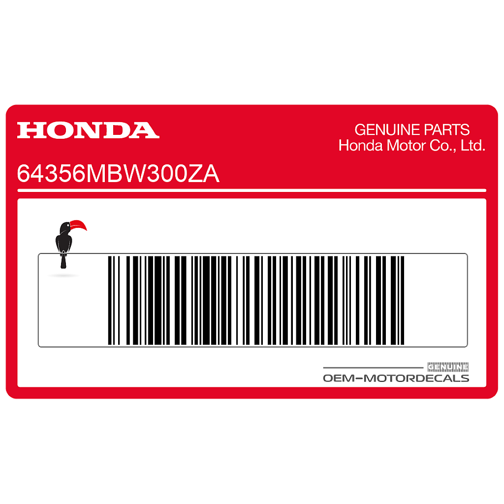 Honda-64356MBW300ZA