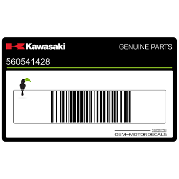 Voorspatbord sticker