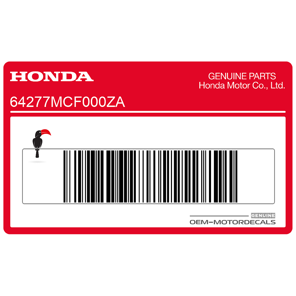 Honda-64277MCF000ZA