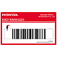 Honda CBR1000F Emblema CBR Carenado Superior Lado Derecho OEM 83621MM5640ZA