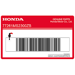 Pegatina colin, lado derecho