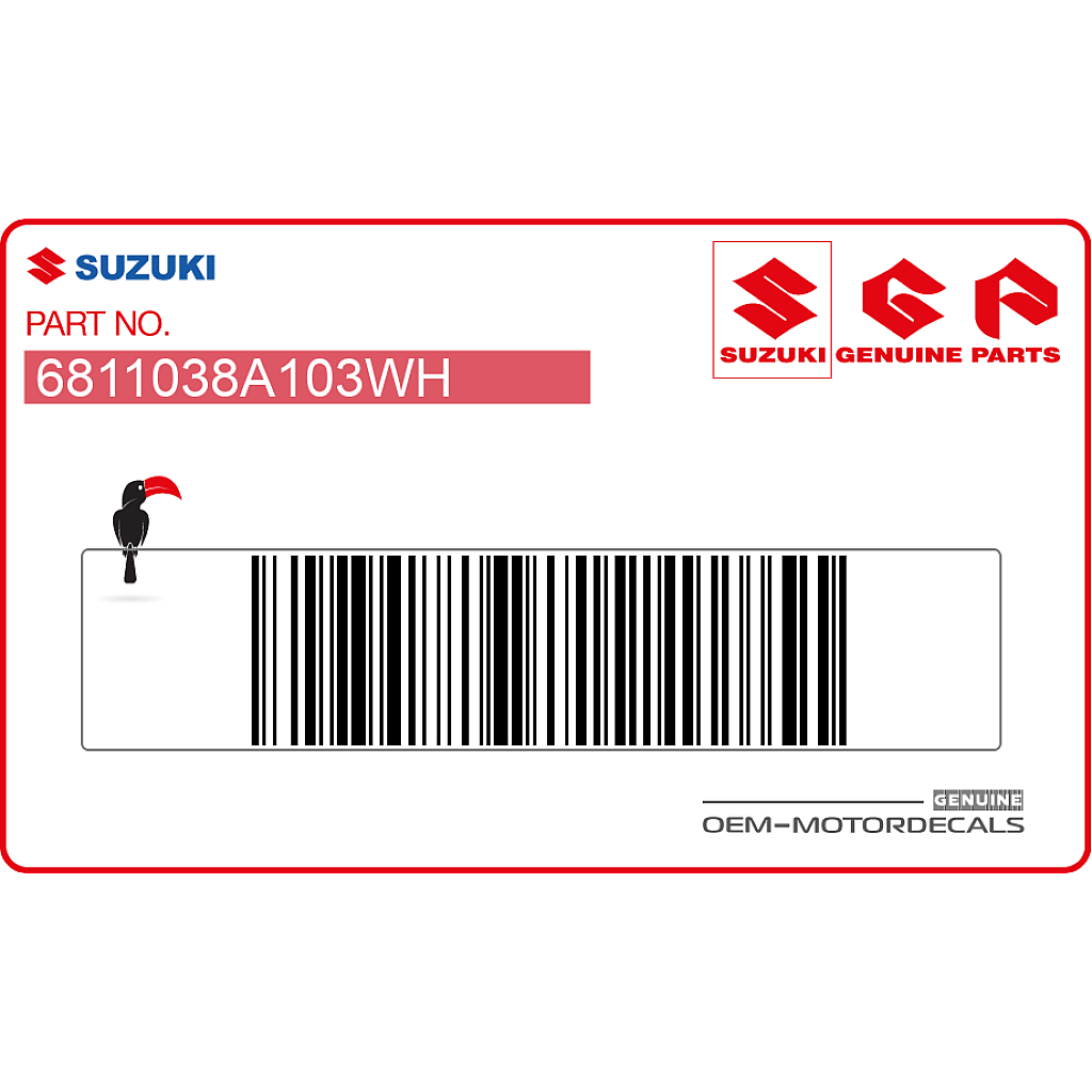 Suzuki-6811038A103WH