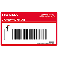 HONDA Autocollant carénage arrière queue, côté droit 77265-MW7-790ZB