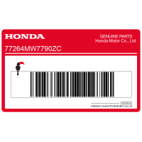 HONDA Pegatina colin 77264-MW7-790ZC