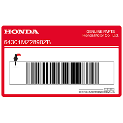 Framecover sticker, rechterkant