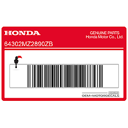 Framecover sticker, rechterkant