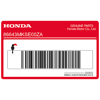 Pegatina para panel lateral, lado derecho