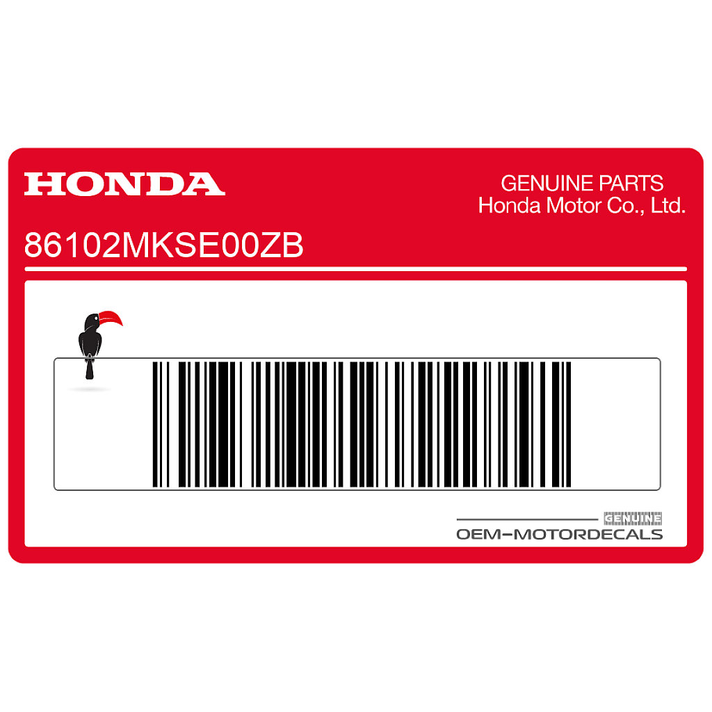 Honda-86102MKSE00ZB