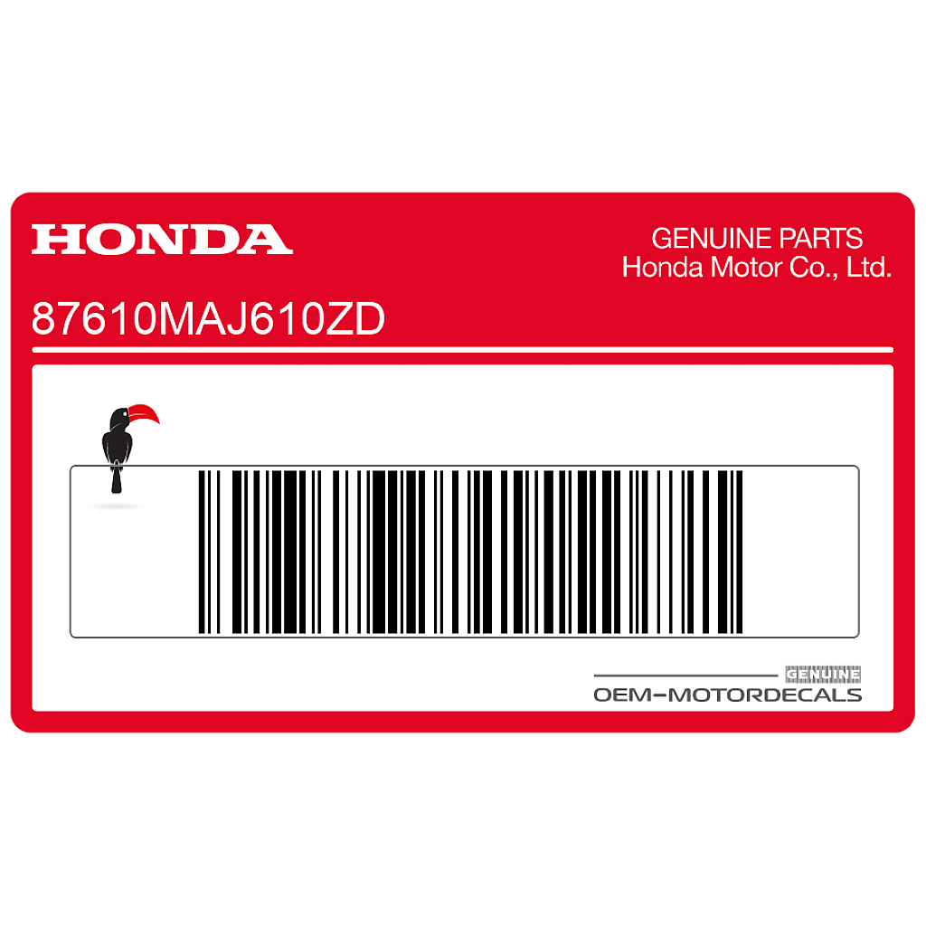 Honda-87610MAJ610ZD