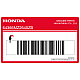 Honda-64366MZ2640ZB Honda-64366MZ2640ZB