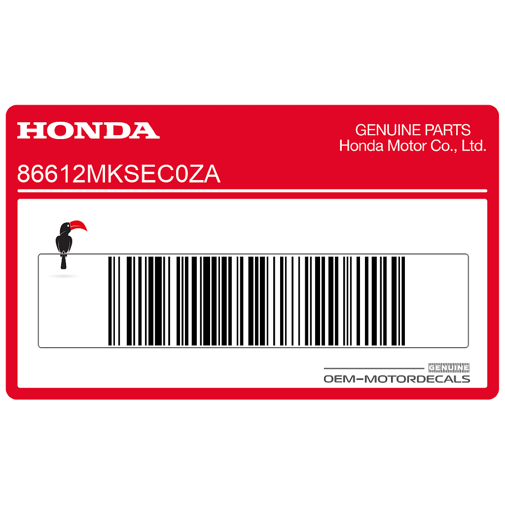 Honda-86612MKSEC0ZA