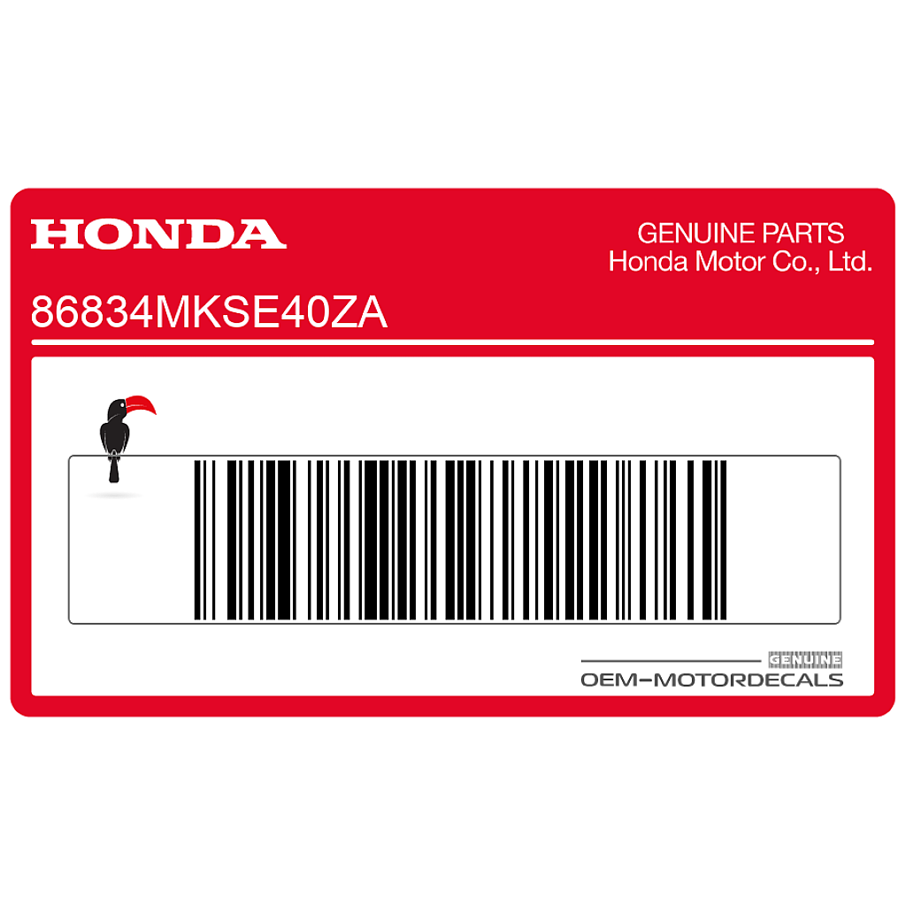 Honda-86834MKSE40ZA