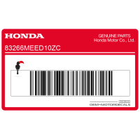 HONDA Adesivo serbatoio, lato sinistro 83266-MEE-D10ZC