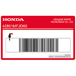 Streep, wiel rechterkant