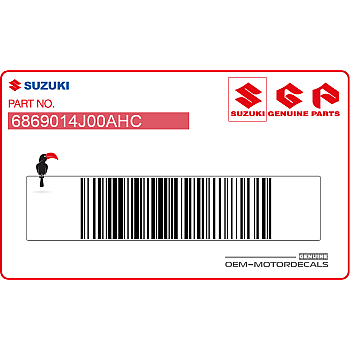 Zijpaneel stickers set, linkerkant