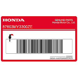 Adesivo serbatoio, lato destro